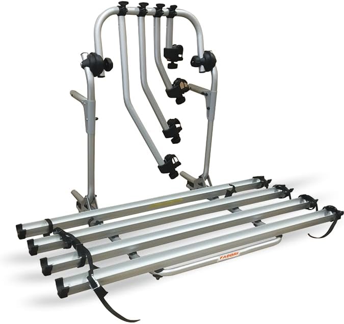 PORTA BICIS FABBRI MOD SHORT OK COMPATTO AUTOC 4 BICIS - Imagen 2